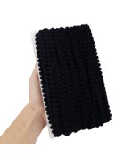 POM POM 10MM 310 PRETO 25MTS