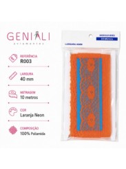 RENDA R003 40MM 10M 523 LARANJA