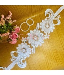 0069 APLIQUE BRANCO 47X10CM 01 PAR