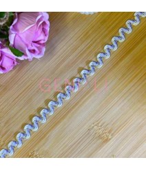 SIANINHA 222/03 5MM 53 BCO/LILAS/OUR 50M