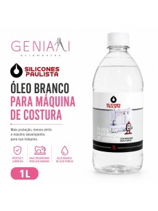 OLEO BRANCO 1 LITRO SILICONES PAULISTA