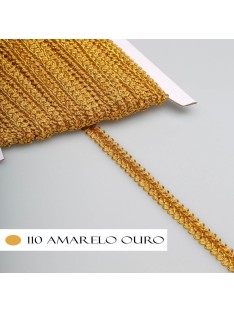 GALAO 91 METALIZADO 110 AM OURO 10MM 20M