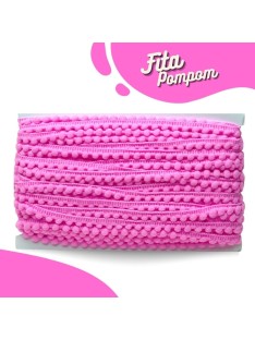 POM POM 10MM 140 ROSA CHICLETE 25MTS