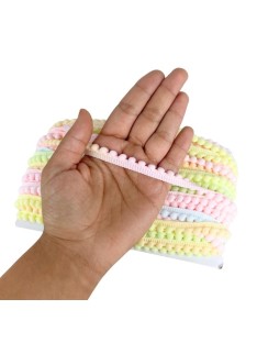 POM POM 10MM MUL2 MULTICOLOR 25MTS