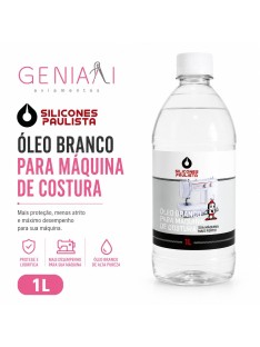 OLEO BRANCO 1 LITRO SILICONES PAULISTA