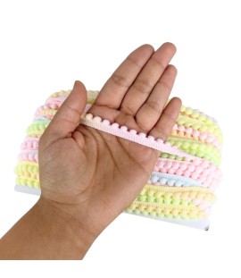 POM POM 10MM MUL2 MULTICOLOR 25MTS