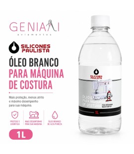 OLEO BRANCO 1 LITRO SILICONES PAULISTA