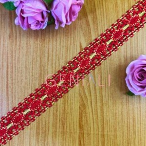 GALAO 011 145/OURO VERMELHO 25MM 20MTS