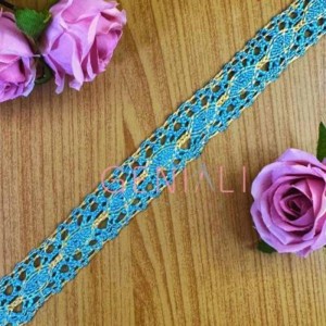 GALAO 011 199/OURO TURQUESA 25MM 20MTS