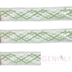 GALAO 015 PRATA/193 VERDE AGUA 45MM 20MT