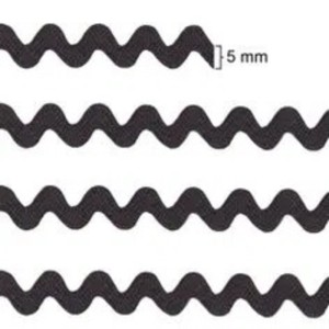 SIANINHA 5MM 02 PRETO 222/01 50METROS