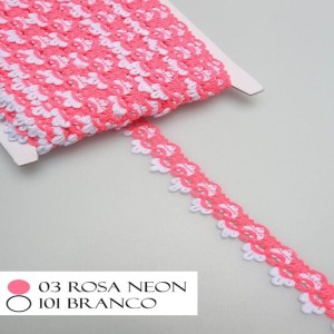 GALAO 112 03/101 ROSA FLUOR 17MM 20M