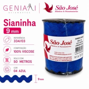 SIANINHA 9MM 04 AZUL ROYAL 334/03 50MTS