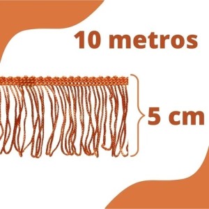 FRANJA 05 523 LARANJA 5,0CM 10M