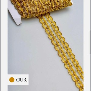 GALAO 080 OURO LARG:30MM 20METROS