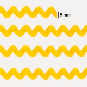 SIANINHA 5MM 08 AMARELO OURO 222/01 50MT