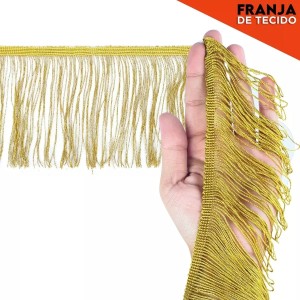 FRANJA 10 130 DOURADO 10,0CM 10M