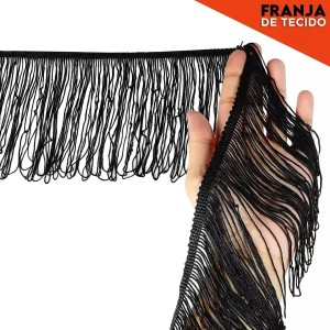 FRANJA 10 310 PRETO 10,0CM 10M