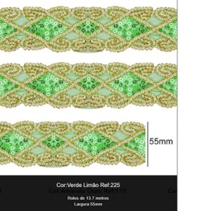 GALAO 103 225 LIMAO LARG:5,5CM 13,7M