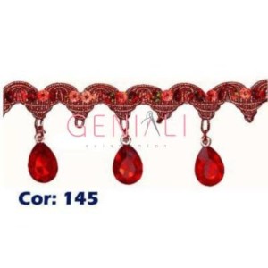 GALAO 107 145 VERMELHO 3,5CM 20METROS