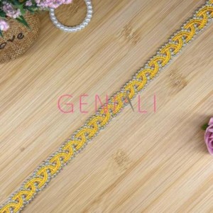 GUIPIR CHL778 110/PRATA OURO 1,5CM 13,7M