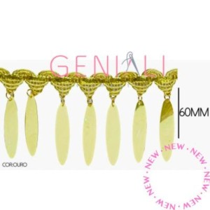 GALAO 125 OURO LARG:6,0CM 20METROS