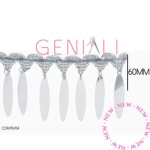 GALAO 125 PRATA LARG:6,0CM 20METROS