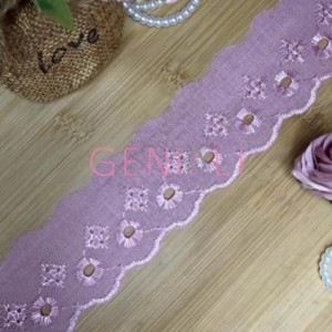 BORDADO LISO 135 ROSE 5,0CM 13,7M