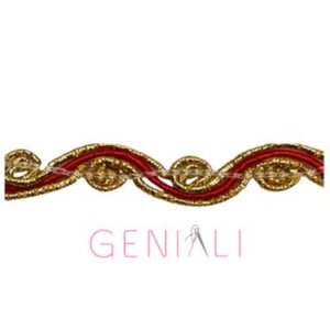 GALAO 120 OURO.145 VERMELHO 1,0CM 20M