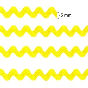 SIANINHA 5MM 157 AM CANARIO 222/01 50MT