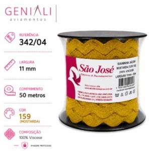 SIANINHA 11MM 159 FOLHA 342/04 50MTS