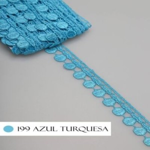 GUIPIR CHL005 199 TURQUESA 2,5CM 13,7M
