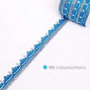 GALAO 202 PRA/199 TURQUESA 15MM 20METROS