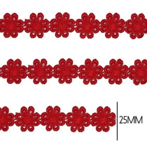 GUIPIR CHL207 145 VERMELHO LARG:2,5CM