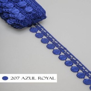 GUIPIR CHL005 207 AZUL ROYAL 1,5CM 13,7M