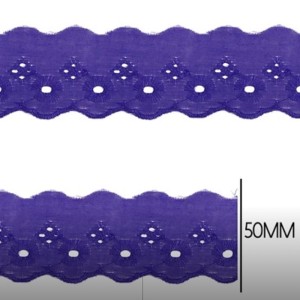 BORDADO LISO 218 ROXO 5,0CM 13,7M