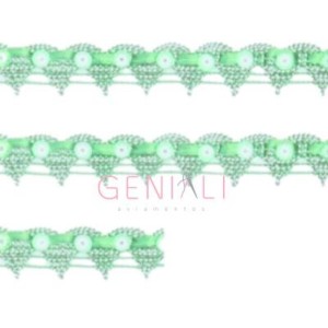 GALAO 51 238 VERDE AGUA LARG:20MM 20M