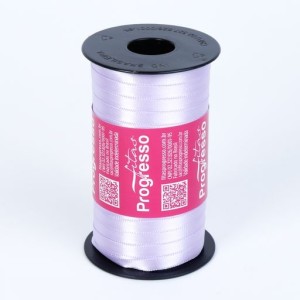 FITA DE CETIM N1 245 LILAS CLARO 7MM 50M