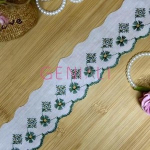 BORDADO BICOLOR 260 MUSGO 5,0CM 13,7M