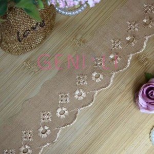 BORDADO LISO 267 CARAMELO 5,0CM 13,7M