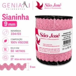 SIANINHA 9MM 27 ROSA VELHO 334/03 50MTS