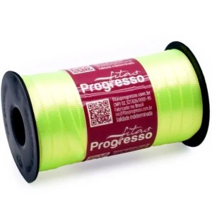 FITA DE CETIM N1 7MM 280 VERDE CITRICO