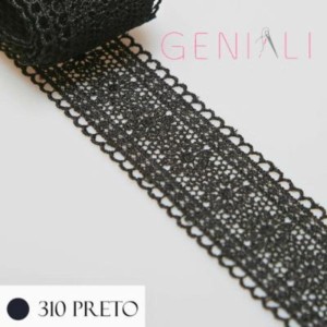 GUIPIR CHL419 310 PRETO LARG:4,0CM