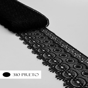 GUIPIR CHL753 310 PRETO 9,5CM 13,7M