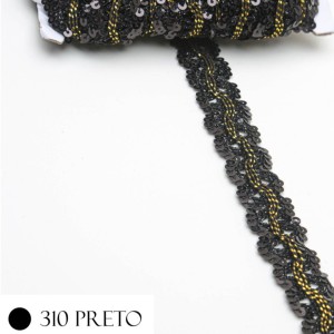 GALAO 184 310 PRETO LARG:2,4CM 20MTS
