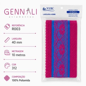 RENDA R003 40MM 10M 312 PINK