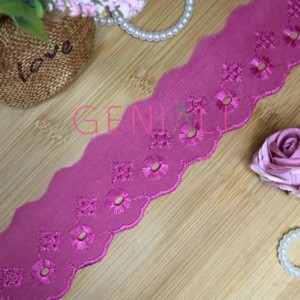 BORDADO LISO 312 PINK 5,0CM 13,7M