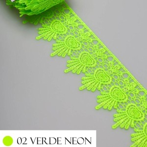 GUIPIR CHL436 02 VERDE FLU LARG:6.0CM