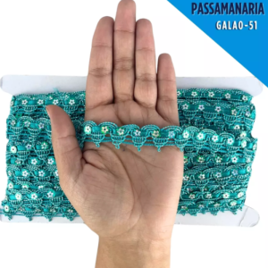 GALAO 51 199 TURQUESA LARG:2,0CM 20M