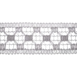 6150 ENTREMEIO DE ALGODAO BCO 3,5CM 20M
